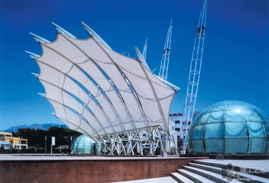 桐乡车棚膜结构网架